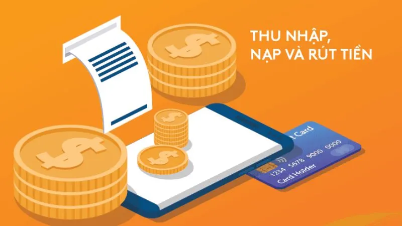 Thời gian nạp và rút tiền cực nhanh chóng và tiện lợi